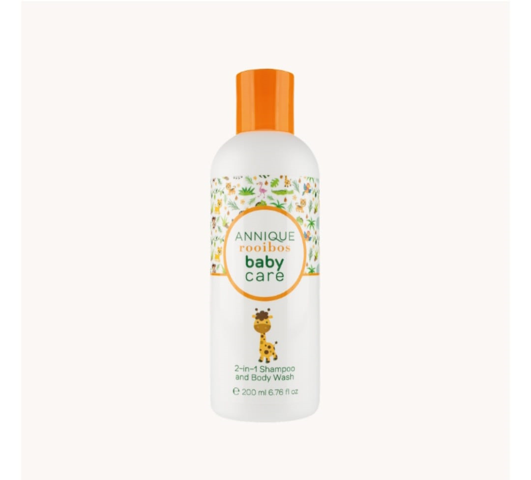 Rooibos Baby 2-in-1 Shampoo and Body Wash 200ml